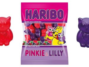 סוכריות גומי בטעם פטל ואוכמניות  - <span class='eng'>HARIBO PINKIE & LILLY</span>
