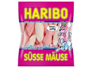 סוכריות גומי מוקצף עכברים  - <span class='eng'>HARIBO SUSSE MAUSE</span>