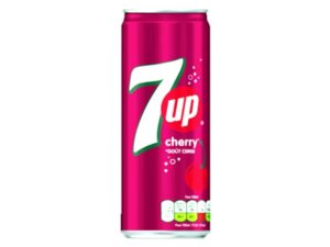 פחית משקה מוגז דובדבן  - <span class='eng'>7UP CHERRY</span>
