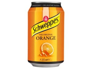 פחית משקה תוסס תפוז  - <span class='eng'>SCHWEPPES ORANGE</span>