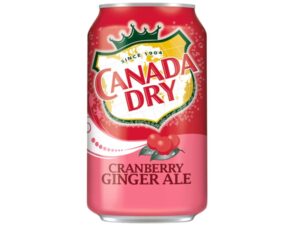 חמוציות ג'ינג'ר אייל פחית  - <span class='eng'>CANADA DRY</span>