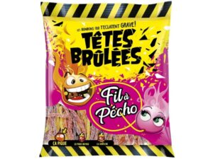 גומי ספגטי פירות חמוצים  - <span class='eng'>têtes brûlées FILA PECHO</span>