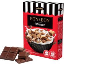 דגני בוקר מלאים שוקולד - <span class='eng'>BON & BON</span>