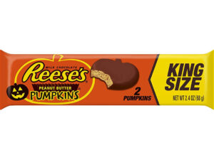 זוג דלעות שוקולד מלאים בחמאת בוטנים - <span class='eng'>REESE'S PUMPKINS KING SIZE</span>