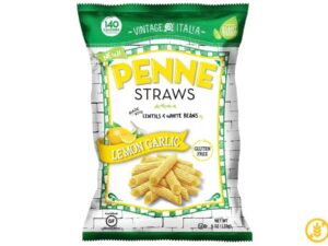 חטיף פסטה בטעם לימון ושום ללא גלוטן - <span class='eng'>PENNE STRAWS</span>