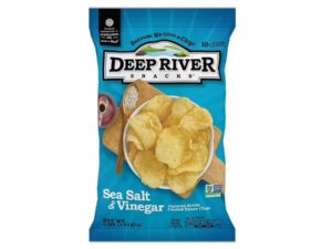חטיף צ'יפס בטעם חומץ ומלח ים - DEEP RIVER