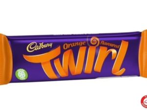 חטיף שוקולד אוורירי בטעם תפוז - <span class='eng'>TWIRL ORANGE</span>