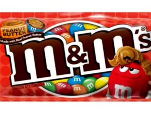 חטיף שוקולד באריזה אישית - <span class='eng'>M&M PEANUT BUTTER</span>