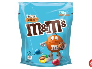 חטיף שוקולד במילוי קרמל מלוח 220 גרם - <span class='eng'>M&M'S SALTED CARAMEL 220G</span>