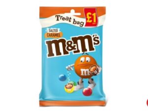 חטיף שוקולד במילוי קרמל מלוח 70 גרם - <span class='eng'>M&M'S SALTED CARAMEL TREAT BAG</span>