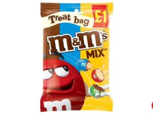 חטיף שוקולד במיקס טעמים 80 גרם - <span class='eng'>M&M'S MIX TREAT BAG</span>