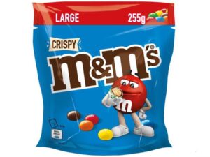 חטיף שוקולד קריספי בשקית גדולה 255 גרם - <span class='eng'>M&M CRISPY LARGE</span>