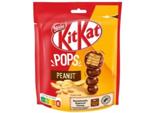כדורי שוקולד חלב מלאים בואפל ובוטנים - <span class='eng'>PEANUTS KITKAT POPS</span>