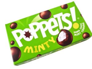 כדורי שוקולד מריר עם קרם מנטה - <span class='eng'>POPPETS MINTY</span>