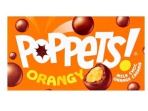 כדורי שוקולד מריר עם קרם תפוז - <span class='eng'>POPPETS ORANGY</span>