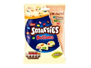 כפתורי שוקולד לבן עם עדשים - <span class='eng'>SMARTIES BOTTONS WHITE</span>