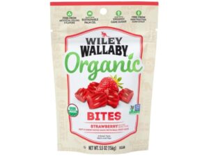 ליקריץ אוסטרלי אורגני בטעם תות  - <span class='eng'>WILEY WALLABY ORGANIC BITES</span>