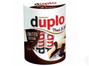 מארז 10 חטיפי שוקולד שחור לבן - <span class='eng'>FERERRO DUPLO BLACK & WHITE</span>