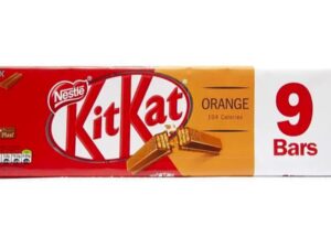מארז 9 זוגות של אצבעות שוקולד תפוז - <span class='eng'>KITKAT ORANGE</span>