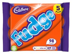 מארז חמישיית חטיפי - <span class='eng'>CADBURY FUDGE</span>