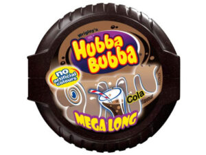 מסטיק טייפ בטעם קולה חום  - <span class='eng'>HUBBA BUBBA MEGA LONG</span>