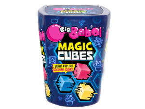 מסטיק קוביות בטעם טוטי פרוטי בקופסא  - <span class='eng'>BIG BABOL MAGIC CUBES</span>