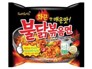 נודלס ראמן עוף חריף בשקית שחור  - <span class='eng'>SAMYANG BULDAK </span>