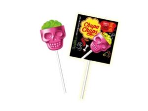 סוכריה על מקל בצורת גולגולת  - <span class='eng'>CHUPA CHUPS</span>