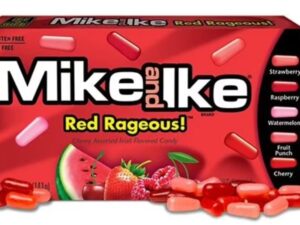סוכריות גומי בטעמים אדומים   - <span class='eng'>MIKE & IKE RED RAGEOUS</span>