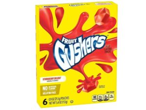 סוכריות גומי ממולאות בטעם תות  - <span class='eng'>FRUIT GUSHERS</span>
