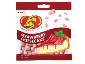 סוכריות גומי עוגת גבינה ותותים  - <span class='eng'>JELLY BELLY  STRWBERRY CHEESECAKE</span>