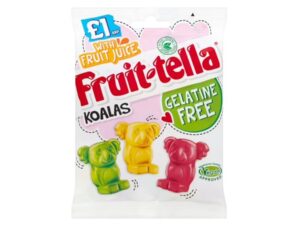 סוכריות גומי קואלה טבעוניות במילוי מיץ פירות  - <span class='eng'>FRUITTELLA KOALAS</span>