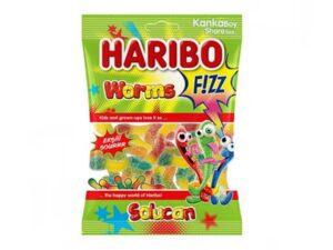 סוכריות גומי תולעים חמוצות 80 גרם  - <span class='eng'>HARIBO WORMS</span>