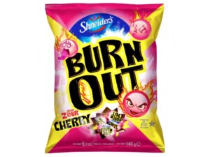סוכריות חמוצות בטירוף דובדבן - <span class='eng'>BURN OUT ZUPER ZOURS CHERRY</span>