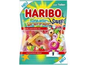 סוכריות חמוצות במגוון צורות  - <span class='eng'>HARIBO SAUR BRENNER</span>