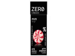 סוכריות ללא סוכר בטעם תות קרמי - <span class='eng'>ZERO</span>
