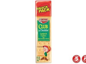 סנדביץ' קרקר קלאב צ'דר  - <span class='eng'>Keebler</span>