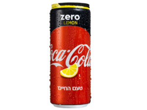 פחית קוקה קולה זירו לימון