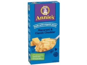 פסטה אורגנית בטעם מקרוני צ'דר להכנה מהירה  - <span class='eng'>ANNIE'S</span>