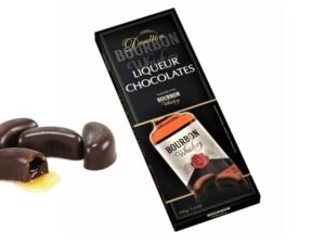 פרלינים שוקולד מריר מלאים בבורבון - <span class='eng'>Doulton Bourbon Whisky Liqueur Chocolate</span>