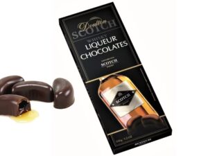 פרלינים שוקולד מריר מלאים וויסקי - <span class='eng'>Doulton Scotch Whisky Liqueur Chocolate</span>