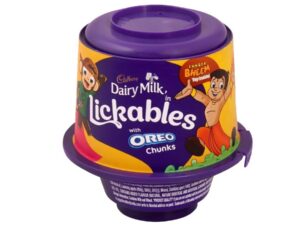 קופסת שוקולד עם חתיכות אוריאו וצעצוע - <span class='eng'>CADBURY LICKABLES</span>