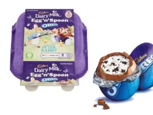 רביעיית ביצים מלאות בקרם אוריאו  - <span class='eng'>CADBURY</span>