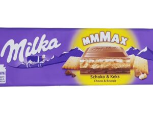 שוקולד חלב גדול עם ביסקוויט - <span class='eng'>MILKA MAX</span>