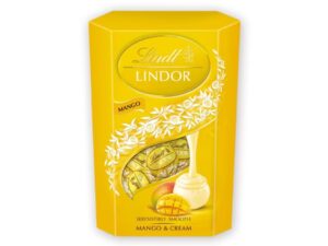 שוקולד לבן במילוי קרם מנגו - <span class='eng'>LINDET LINDOR MANGO & CREAM</span>