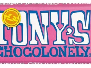 שוקולד לבן פטל וסוכריות קופצות - <span class='eng'>Tony's Chocolonley</span>