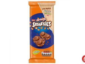 שוקולד תפוז עם עדשים - <span class='eng'>SMARTIES ORANGE</span>