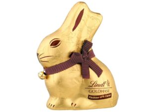 שפן הזהב שוקולד מריר  - <span class='eng'>LINDT  GOLDHASE EDELBITTER 60%</span>