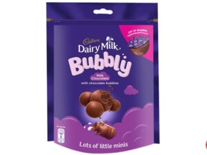שקית מיני חטיפי שוקולד אוורירי - <span class='eng'>CADBURY BUBBLY MINIS</span>