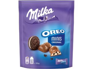 שקית מיני חטיפים - <span class='eng'>MILKA OREO MINIS ORIGINAL חלב</span>